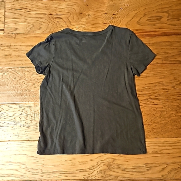 Set of 2 Universal Thread VNeck Pocket Tee Olive Green White Medium Short Sleeve - Picture 6 of 10